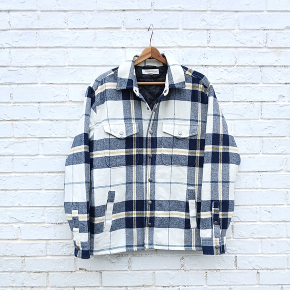 Aeropostale Plaid Flannel Shacket Size Small - Picture 3 of 11